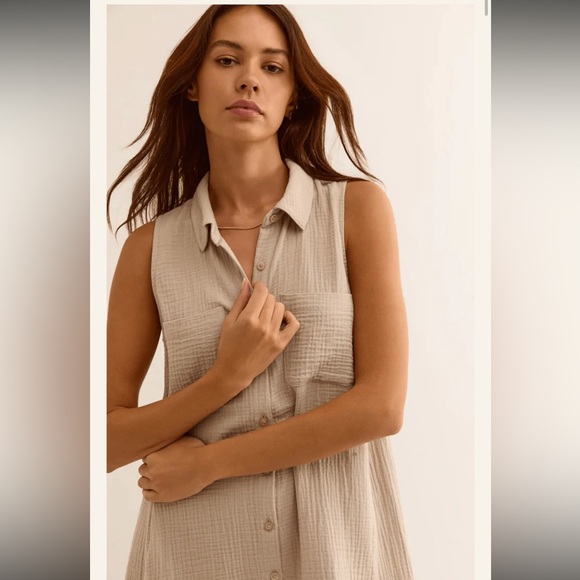 Z Supply New Light Mini Dress - Picture 2 of 6